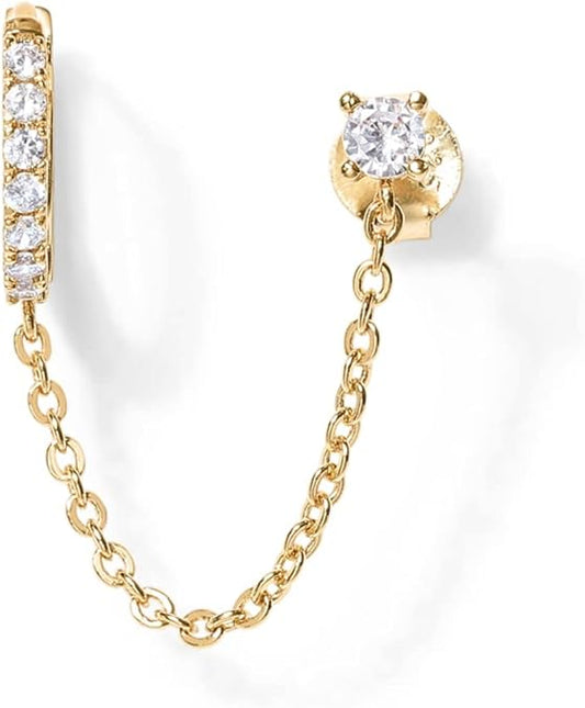 Adella Kette Ohrringe | Gold