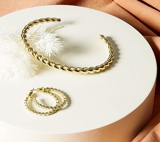 Gedreht Armband | Gold