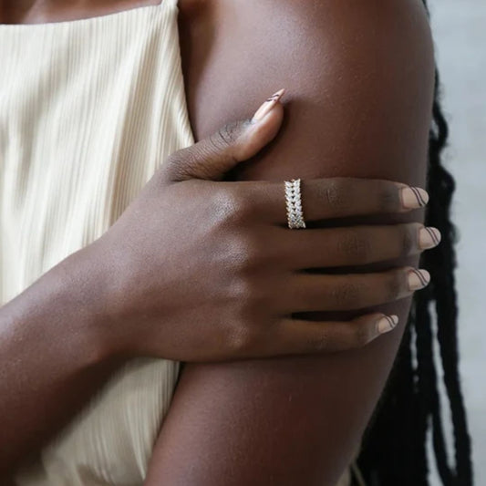Clarisse Gemustert Goldring