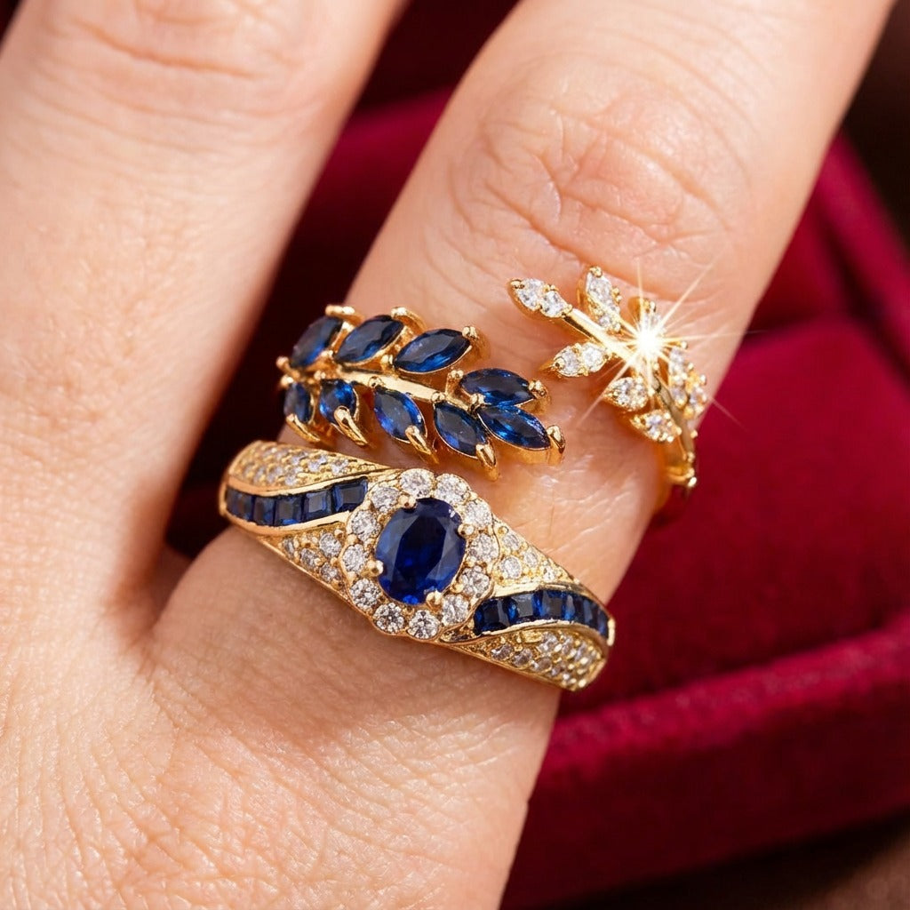 Avelisse Moraziel Ring-Set | Gold