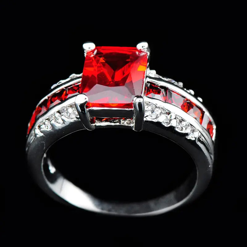 Kassira Redmont Ring | Weißgold