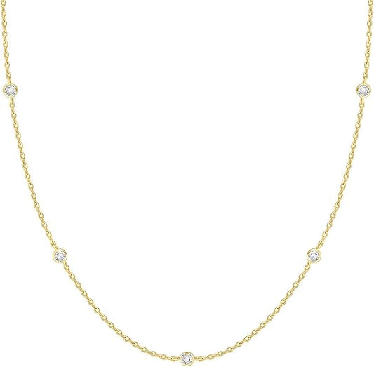 Sternenfall Halskette | Gold