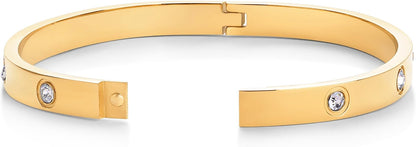 Halo Punkt Armband | Gold