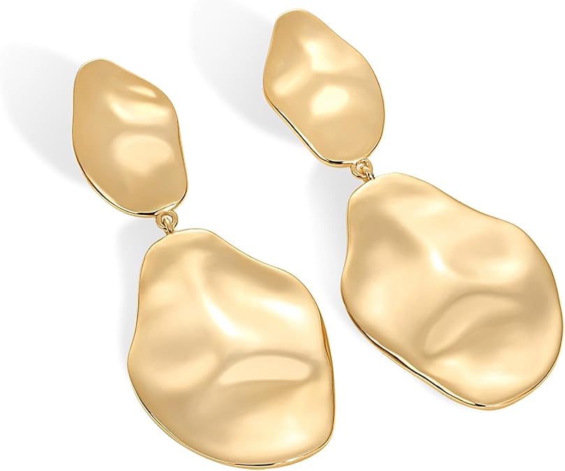 Ripple Welle Ohrringe | Gold