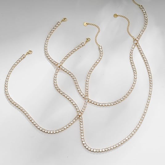 Tennishalskette | Gold