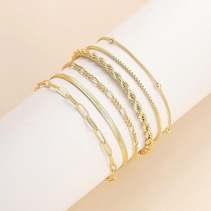 Isabella Vernetta Armband Set | Gold