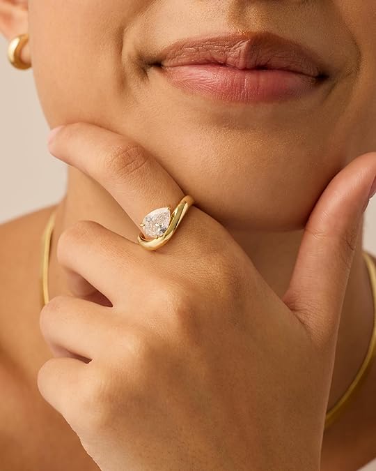 Wellig Versprechen Ring | Gold