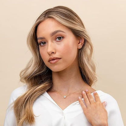 Aurora Kristall-Halskette | Gold