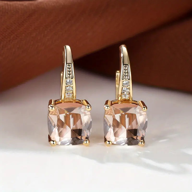 Mystisch Saphir Stein Creolen | Gold