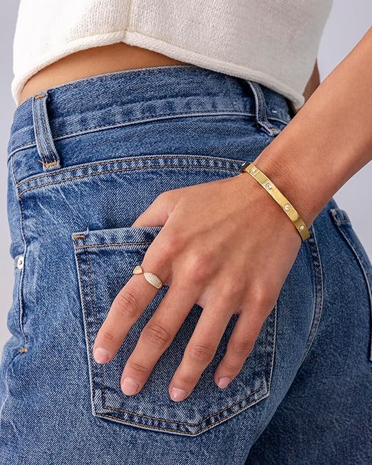 Halo Punkt Armband | Gold