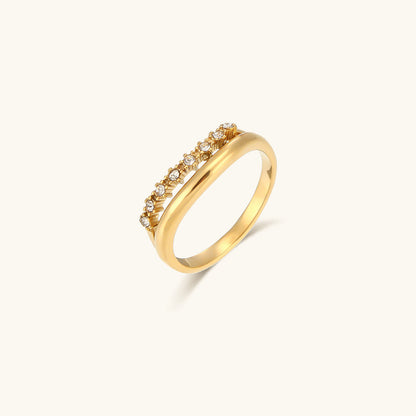 Adeline Diamant Imitat Goldring