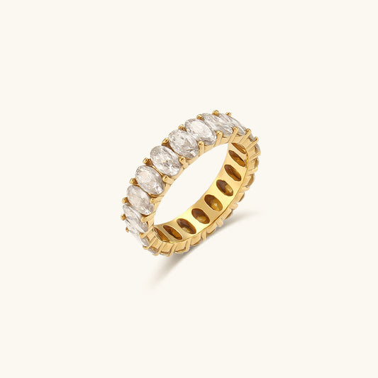 Antoinette Diamant Imitat Goldring