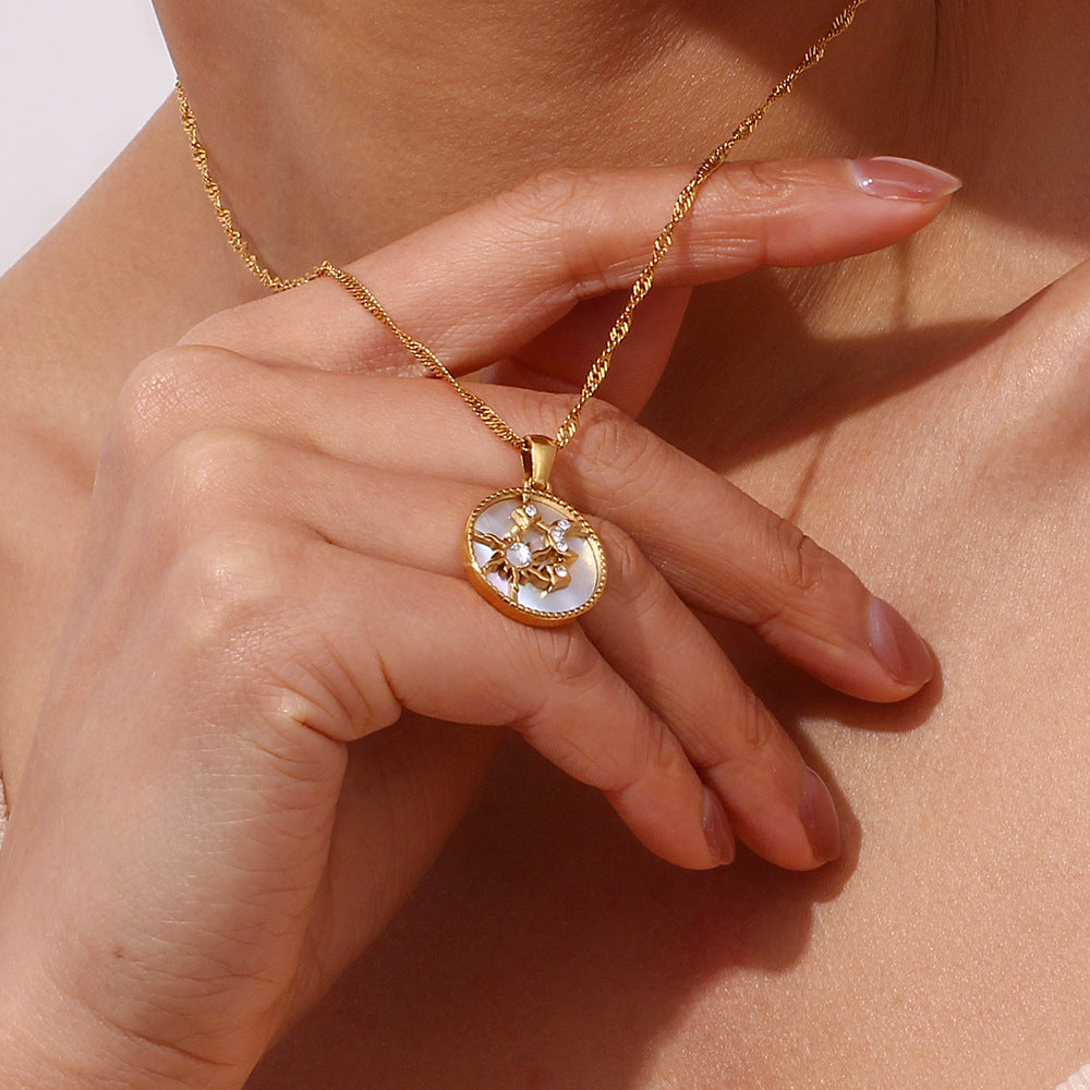 Cybil Gold-Halskette