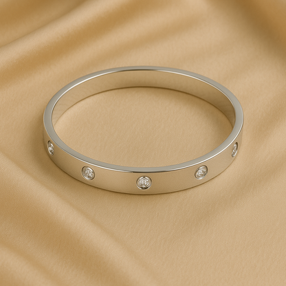 Ewigkeit Kettenglied Armband Diamant