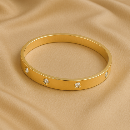 Ewigkeit Kettenglied Armband Diamant