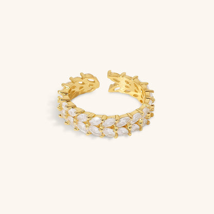 Clarisse Gemustert Goldring