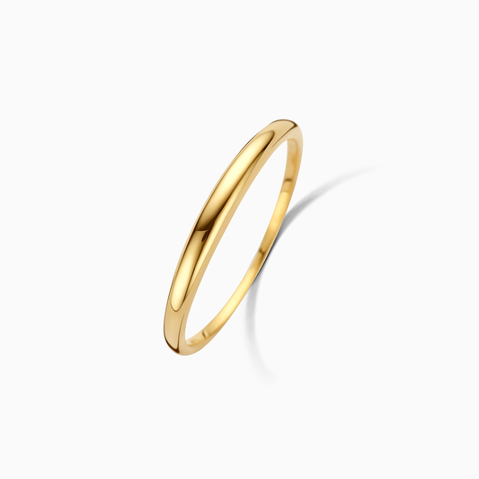 Schmal Kuppel Ring | Gold