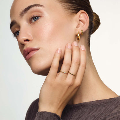 Schmal Kuppel Ring | Gold