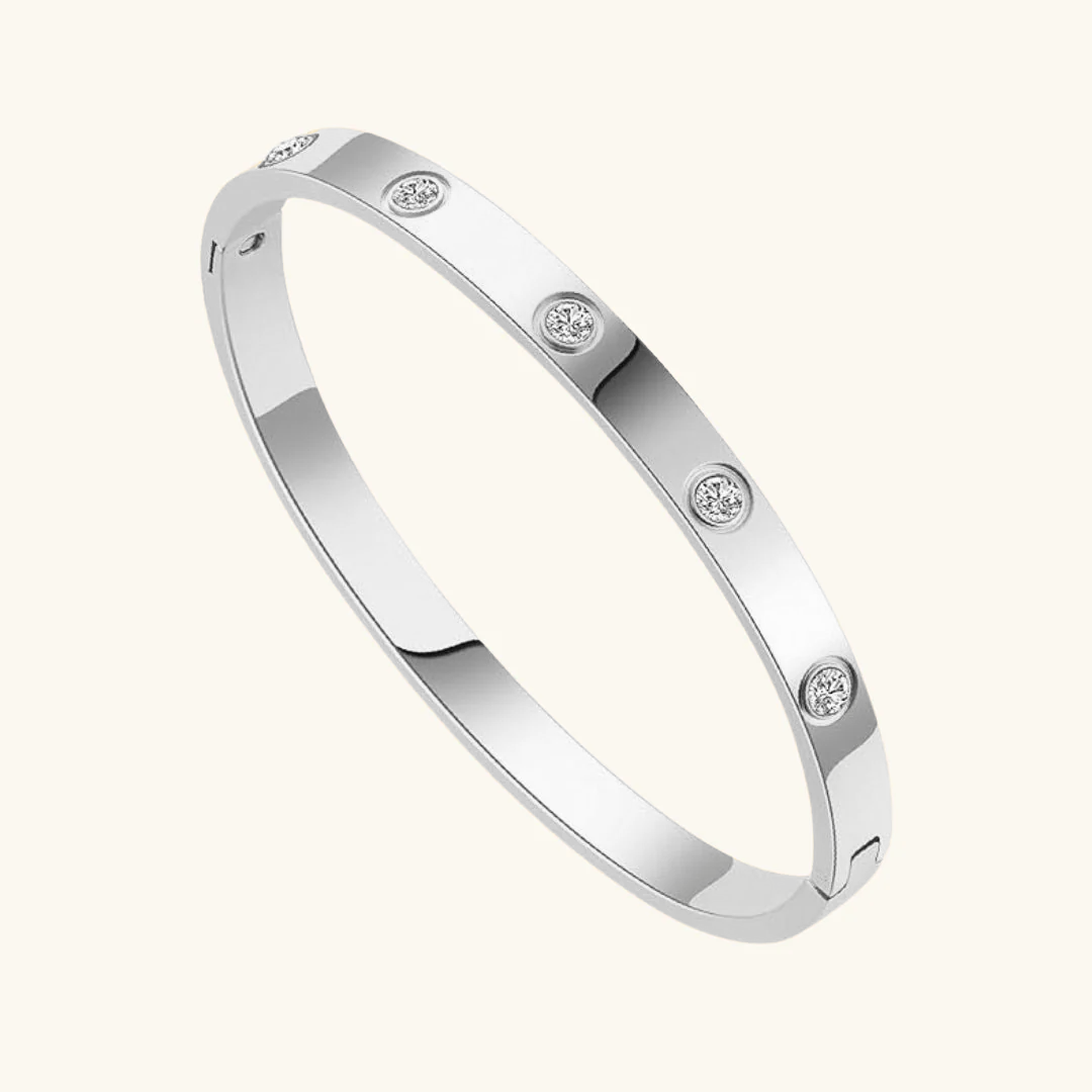 Ewigkeit Kettenglied Armband Diamant