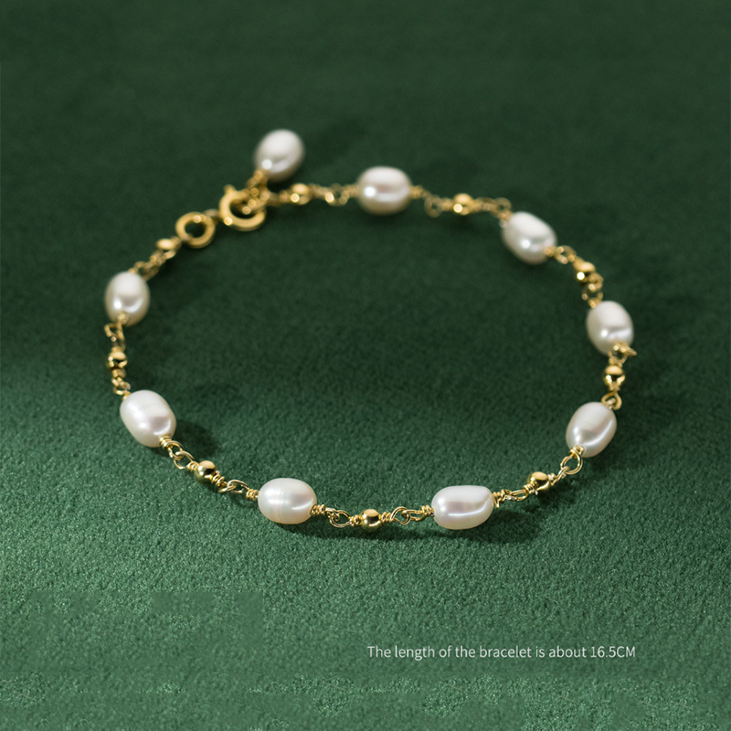 Barockperlen Strang Armband