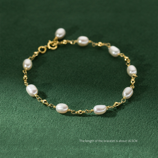 Barockperlen Strang Armband