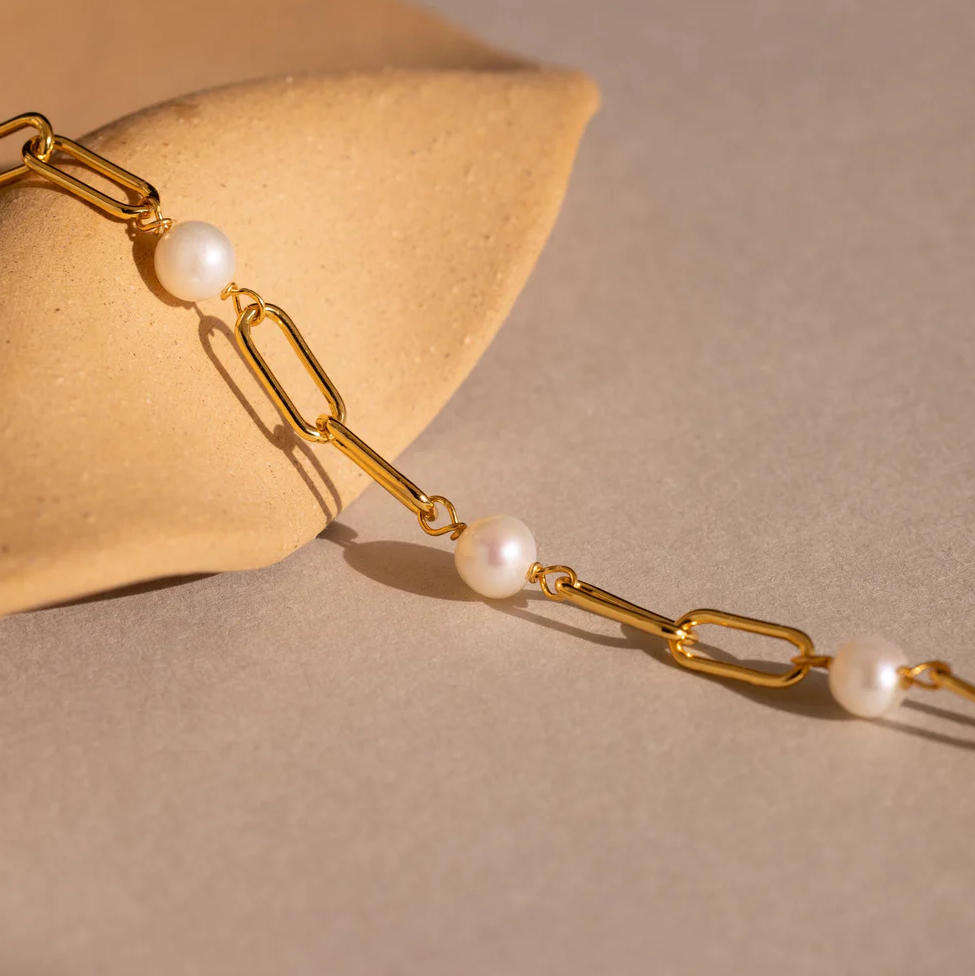 Raffiniert Perlen-Kette Armband