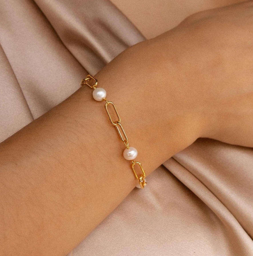 Raffiniert Perlen-Kette Armband