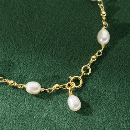 Barockperlen Strang Armband