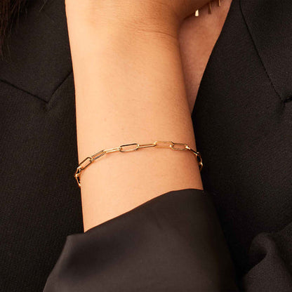 Venice Kettenglied Armband | Gold