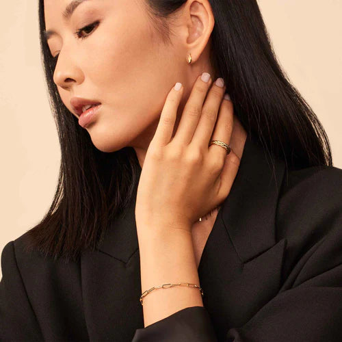 Venice Kettenglied Armband | Gold