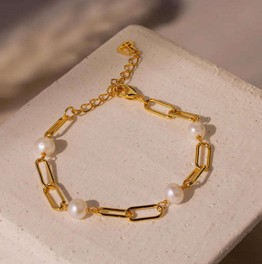 Raffiniert Perlen-Kette Armband