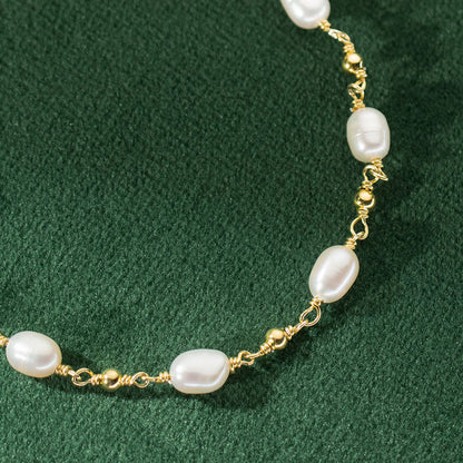 Barockperlen Strang Armband