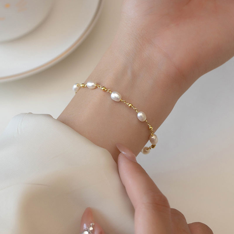 Barockperlen Strang Armband