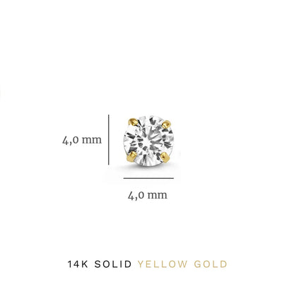 Larmes de Lune Stein Ohrring-Set | Gold