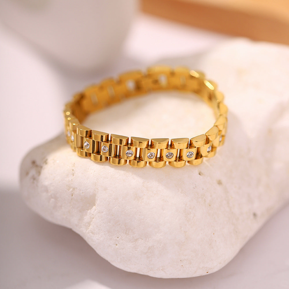 Gold Uhrenarmband Armband