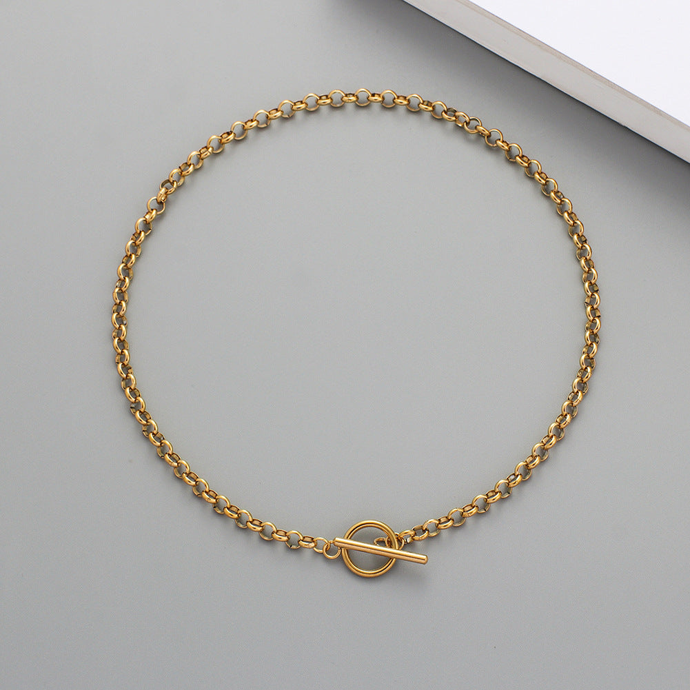 Einheit Kette Halskette | Gold