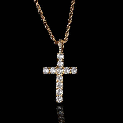 Kreuz-Halskette | Gold