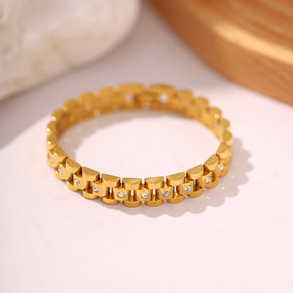 Gold Uhrenarmband Armband