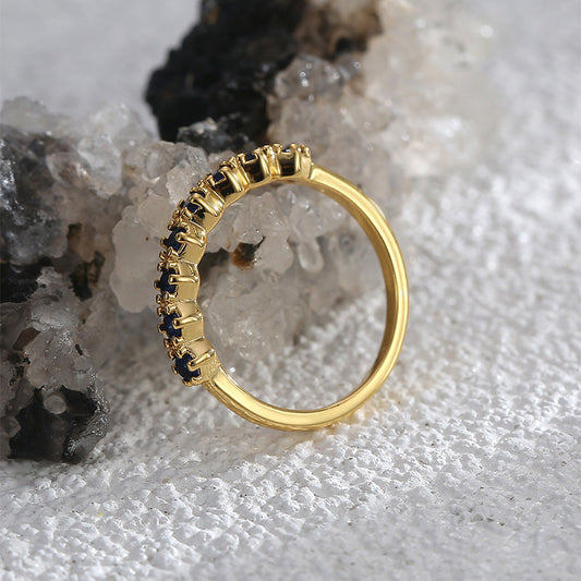 Fels Massiv Ring | Gold