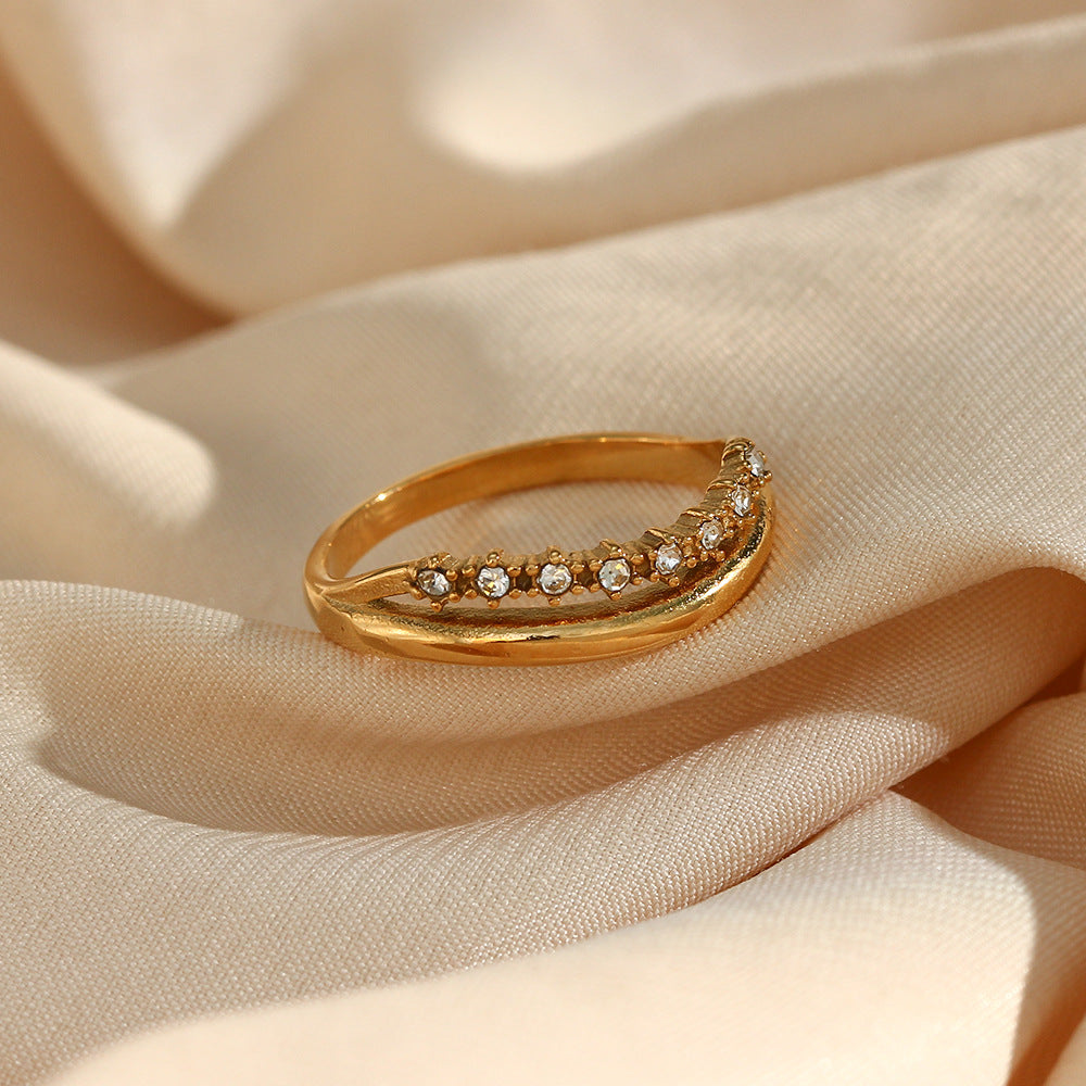 Adeline Diamant Imitat Goldring