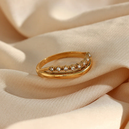 Adeline Diamant Imitat Goldring