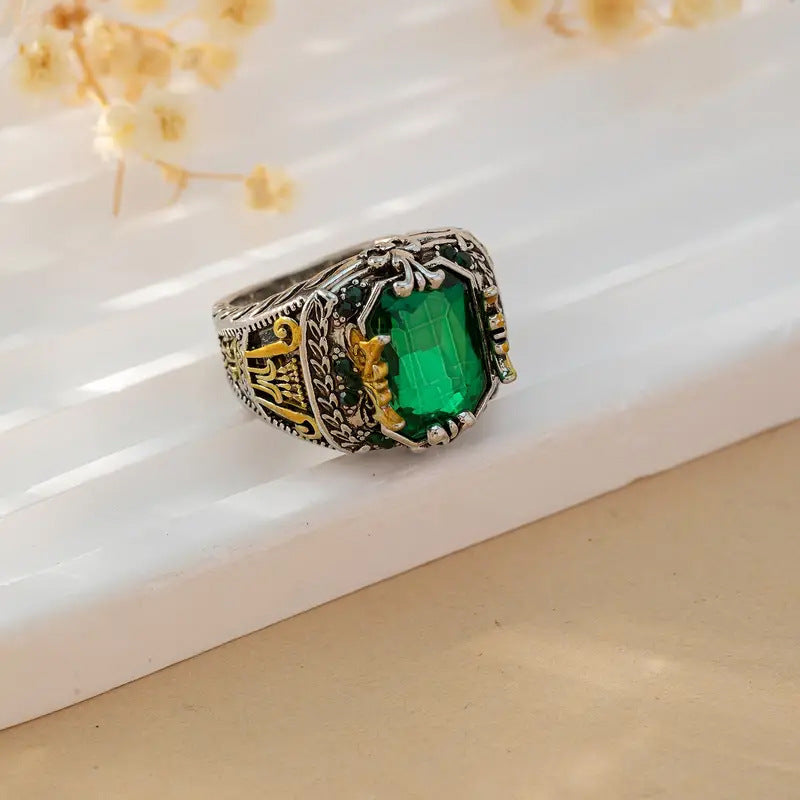 Klara Emerin Ring | Goldmix
