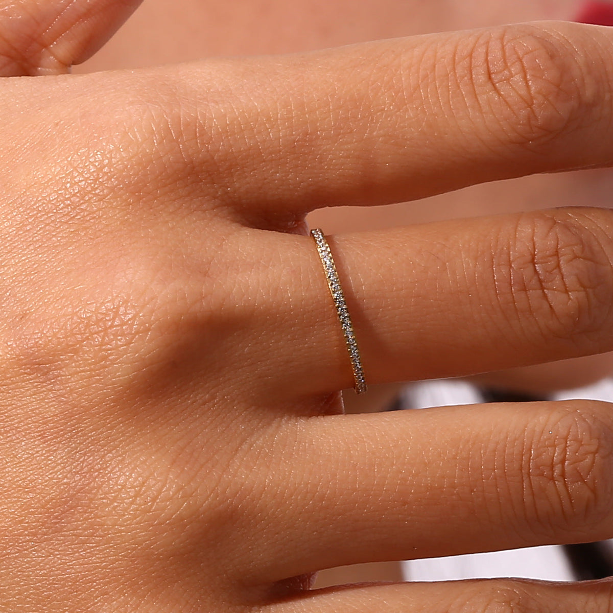 Zarra Pavé Goldring