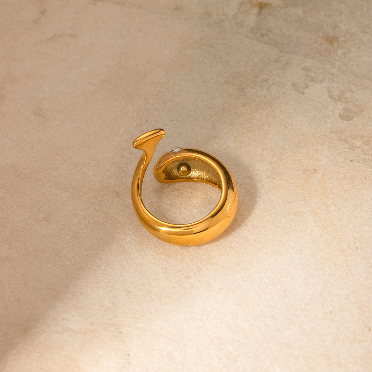 Etta Gold Schlange-Ring