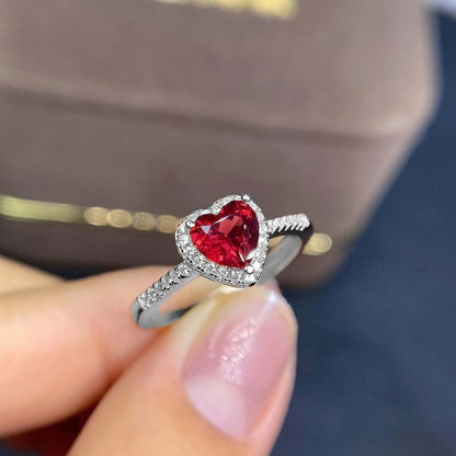 Delara Carmessia Ring | Weißgold