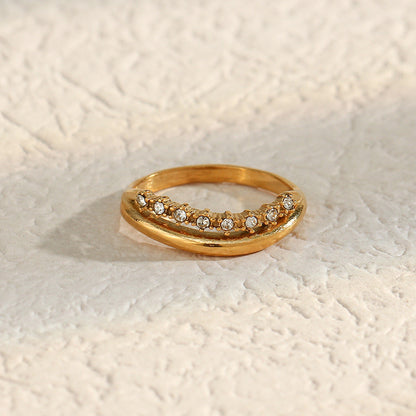 Adeline Diamant Imitat Goldring