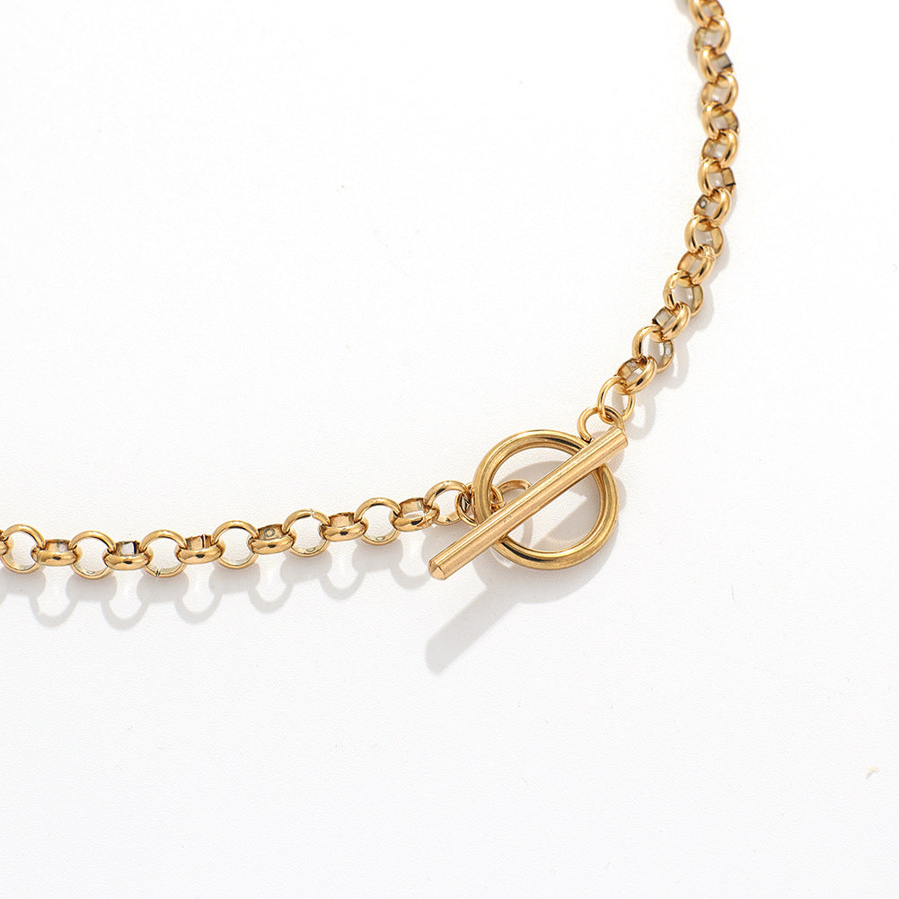 Einheit Kette Halskette | Gold