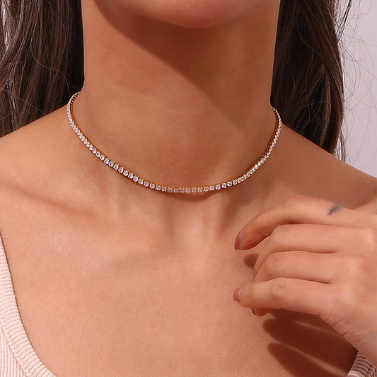 Isolde Diamant Tennishalskette