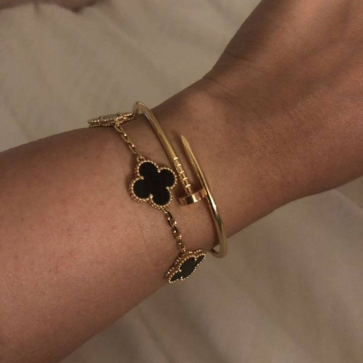 Trinity Armband Schwarz