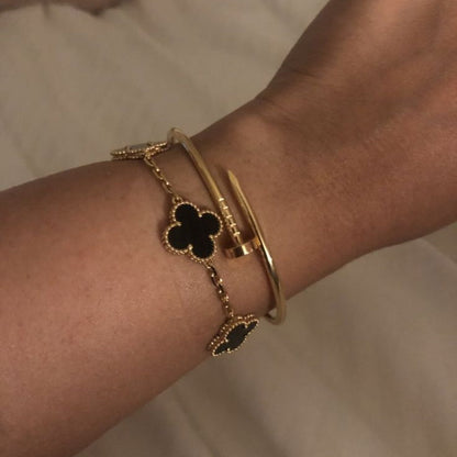 Trinity Armband Schwarz